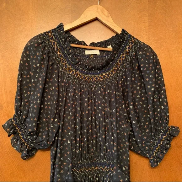 Doen Isidore Floral Dress Size S - Picture 3 of 5